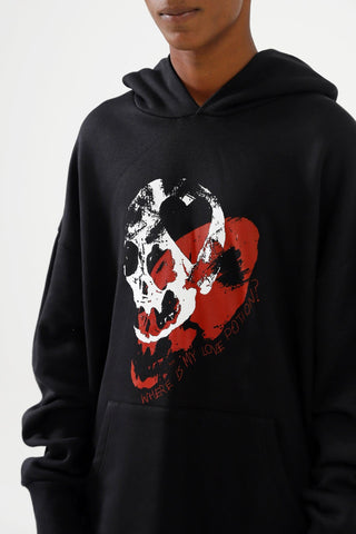 "LOVE POTION" ALYAN KHAN GRAPHIC HOODIE - Rastah