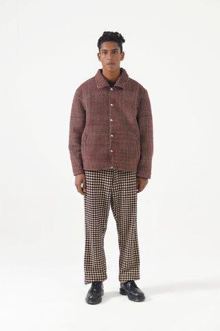 HANDWOVEN VELVET TROUSERS - Rastah