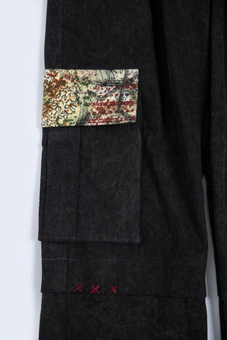 Midnight Khaddar Utility Cargo