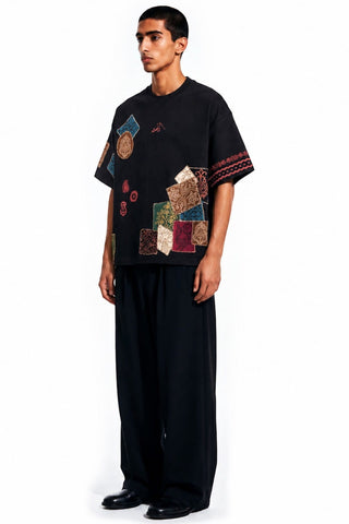 Bazm Patchwork T-Shirt