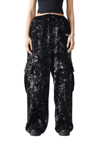 Acid Rain Jacquard Cargo Pants