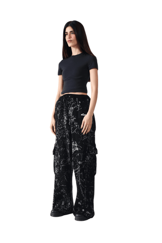 Acid Rain Jacquard Cargo Pants