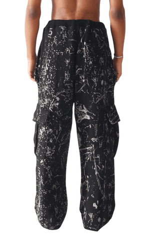 Acid Rain Jacquard Cargo Pants