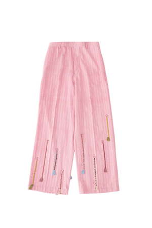 “Chamakdar resham” trousers
