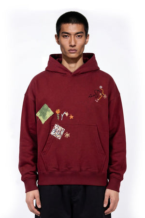 Memory patch hoodie