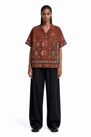 Phulkari Button Down