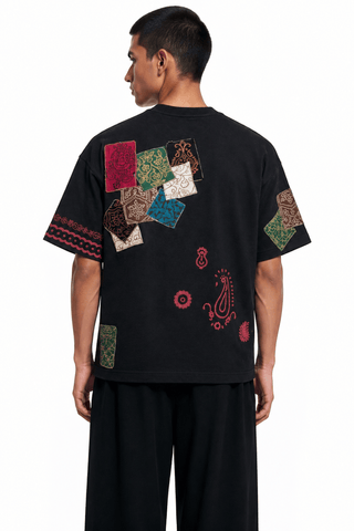 Bazm Patchwork T-Shirt