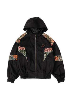 Garden spell denim bomber