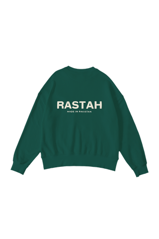 moss green made in pak sweatshirt (v1)