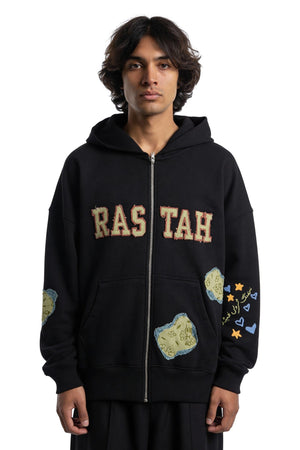 Patterns left behind hoodie