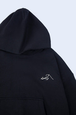 Oversized Premium Black Hoodie