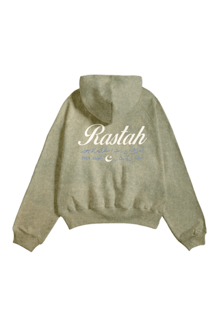 Seafoam Acid Wash Made in Pak Hoodie (V4)