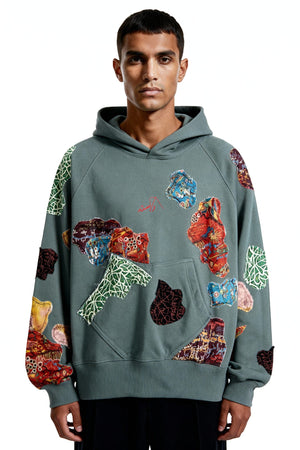 A life in patches hoodie