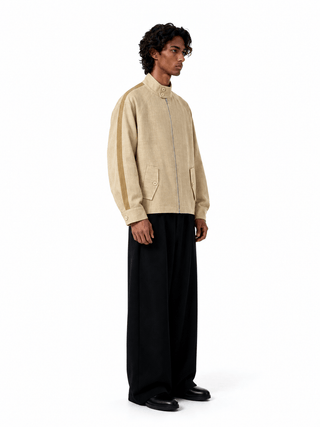 KHAKI KHADDAR Jacket