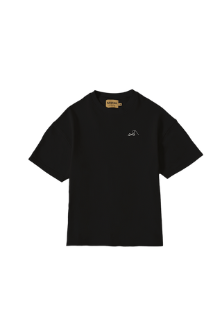black logo t shirt (v1)