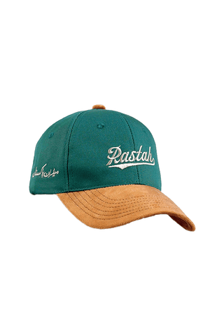 Rastah green twill cap