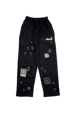 Celestial Patchwork Sweatpants