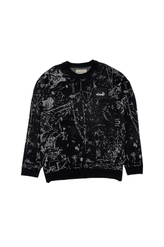 Acid Rain Jacquard Sweater