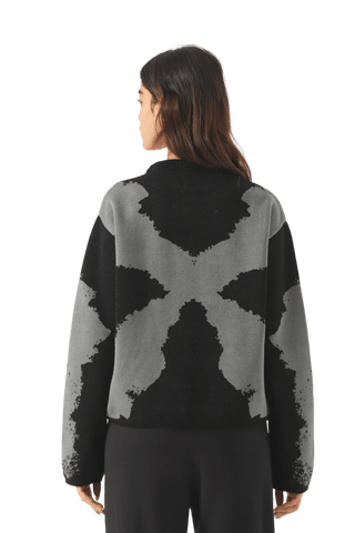 "Harmony" crop knit sweater