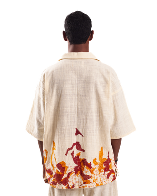 "EMBER MOSAIC" BUTTON DOWN