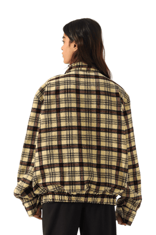 PLAID HANDWOVEN HEAVYWEIGHT SHIRT