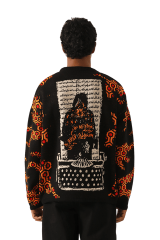 "THE SHINING" JACQUARD KNIT SWEATER