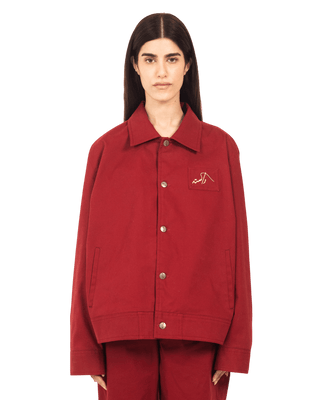 SCARLET TWILL JACKET