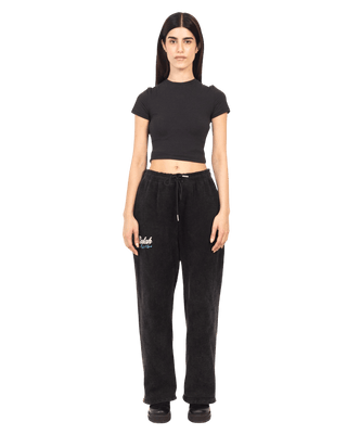 BLACK ACID WASH SWEATPANTS (V4)