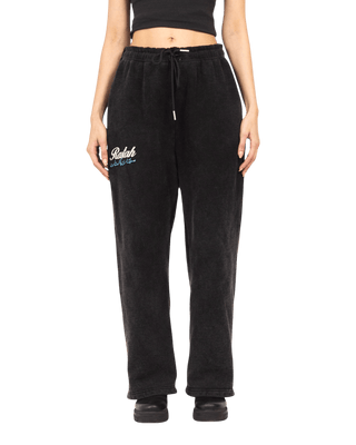 BLACK ACID WASH SWEATPANTS (V4)