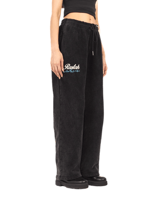 BLACK ACID WASH SWEATPANTS (V4)