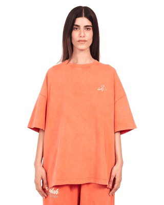 BURNT ORANGE MADE IN PAK T-SHIRT (V4)