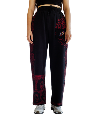 "RANGOLI" HAND BLOCK PRINTED SWEATPANTS