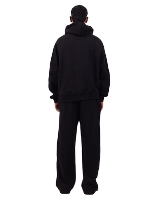 BLACK LOGO HOODIE (v2)