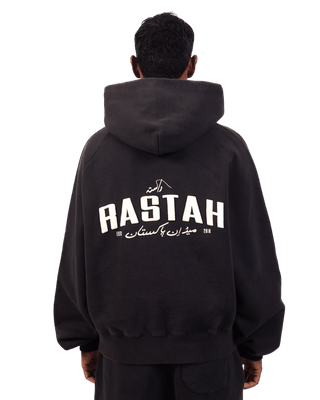 FADED BLACK MADE IN PAK HOODIE (v3)