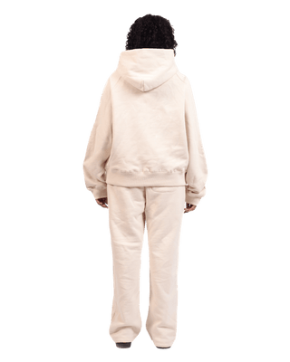 BEIGE LOGO HOODIE (v2)