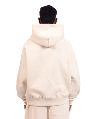 BEIGE LOGO HOODIE (v2)