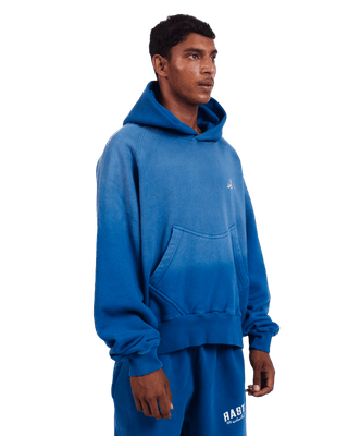 FADED BLUE LOGO HOODIE (v2)