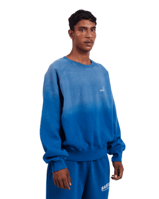 FADED BLUE LOGO SWEATSHIRT (v2)