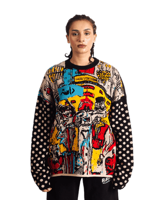 "KARACHI CHRONICLES" SWEATER