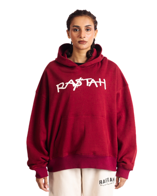 "ROOSEVELT" RED HOODIE