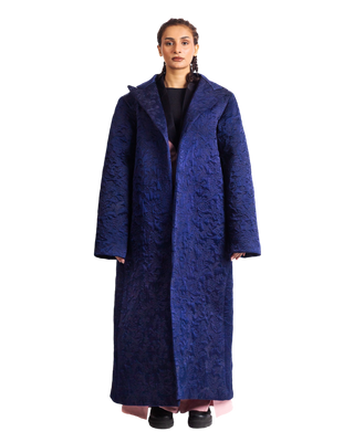 "HER MAJESTY" QUILTED LONG COAT