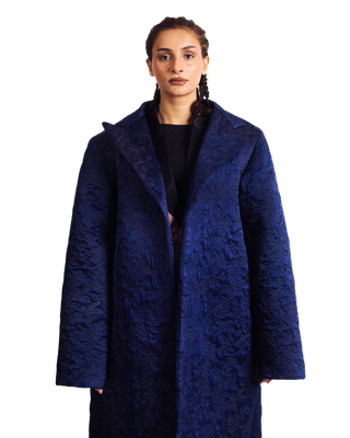 "HER MAJESTY" QUILTED LONG COAT