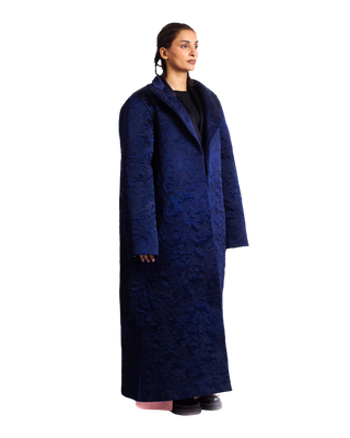 "HER MAJESTY" QUILTED LONG COAT