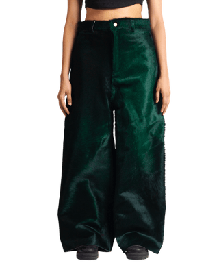 "EMBER RELIC" LEATHER TROUSERS