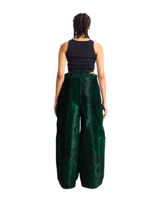 "EMBER RELIC" LEATHER TROUSERS