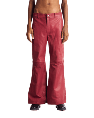 "ELECTRIC ELVIS" LEATHER TROUSERS