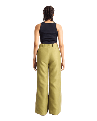 "PEACOCK SYMPHONY" TROUSERS