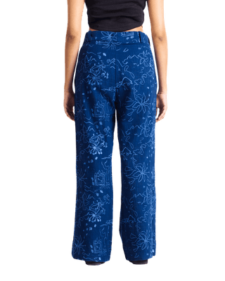 "WALLFLOWER" KHADDAR PANTS