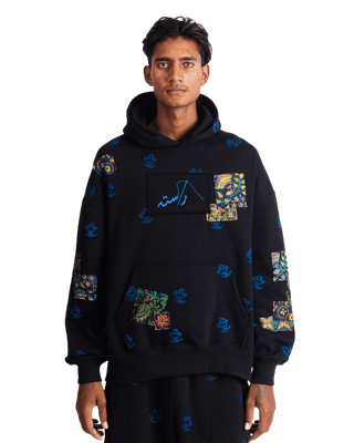 PATCHWORK BLOCKPRINT HOODIE V5