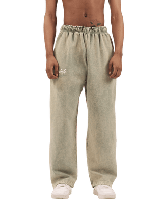 Seafoam Acid Wash Made in Pak Sweatpants (V4)